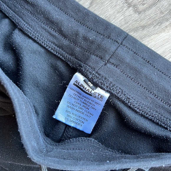 Alphalete - Premium Joggers - Black/White (Size M) - Picture 3 of 3
